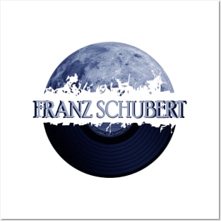 Franz Schubert blue moon vinyl Posters and Art